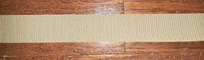 1 YARD Of 1 INCH VELCRO® Brand HOOK SIDE Fastener - Sew On Mil-Spec BEIGE • $3