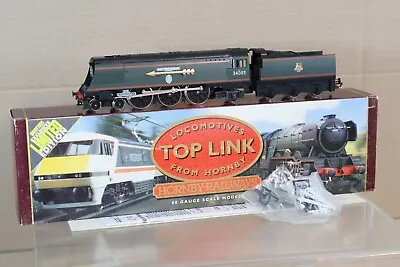 HORNBY R646 BR 4-6-2 BATTLE Of BRITAIN CLASS LOCOMOTIVE 34085 501 SQUADRON Oj • £149.50