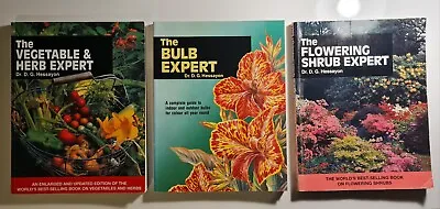 £16 • Buy The Vegetable, Bulb & Flowering Shrub Expert Dr D. G. Hessayon 3 X PB Gardening 