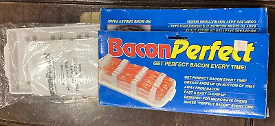 Bacon Perfect Microwave Pan Brand New Open Box • $9.99