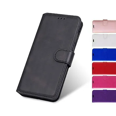 Case For Huawei Y9 Y6 2019 Leather Flip Wallet Card Cover  • £3.99