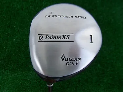 Vulcan Golf Q-Pointe XS 10.5* Driver Lite Flex Senior Shaft LEFT HAND NEW LH • $69.99