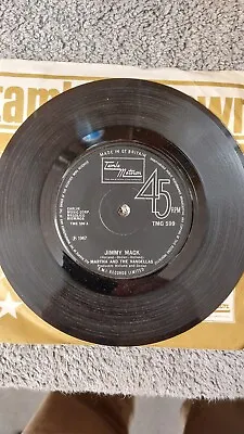Martha And The Vandellas Jimmy Mack Tmg 599 Single 45 Ex • £4.99