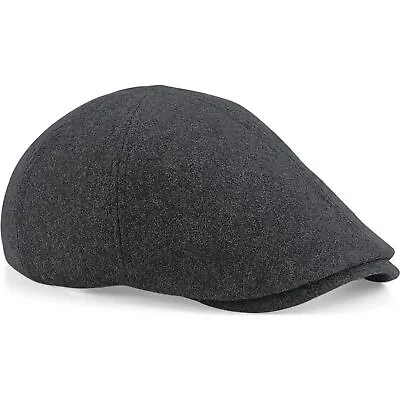 Mens Beechfield Melton Wool Ivy Cap Hat • £12.29