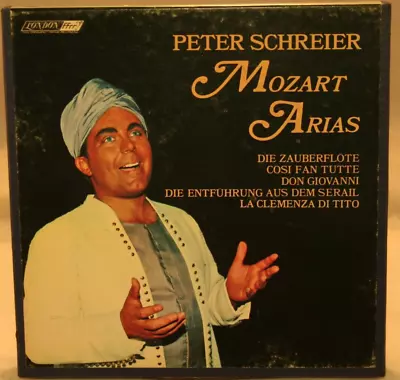 7  Reel Tape- Peter Schreier ~ Mozart Arias ~ 7.5 IPS Play Tested • $11.99