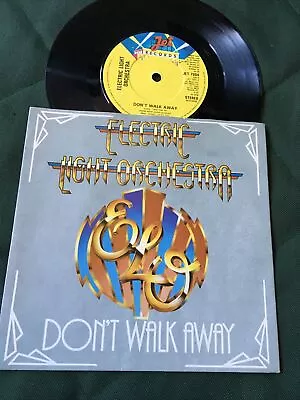 1980 ELECTRIC LIGHT ORCHESTRA “Don't Walk Away” UK 7  45 Single ELO Jeff Lynn • $2.99