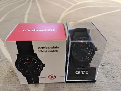 Genuine Vw Golf Polo Gti Black Stylish Wristwatch  • $56.83