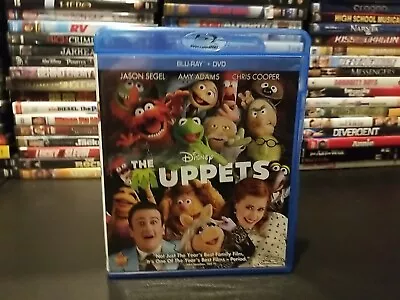 The Muppets (Blu Ray + DVD) Disney Comedy Jason Segel Amy Adams 2012 2 Disc Set • $8.59