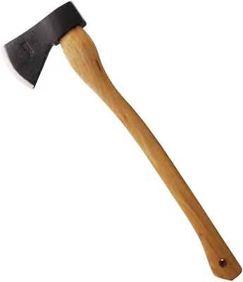 Marbles Knives 20  Outdoor Axe Hatchet W/ 6  Head Hickory Wood Handle 704 • $38.42