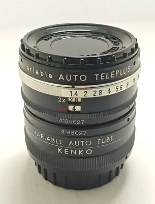 Kenko APS Variable Auto Teleplus 2x-3x Lens & Tube  Made In Japan • £28.13