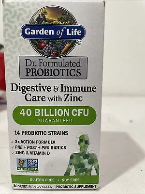 $10.50 • Buy Garden Of Life Probiotics Digestive & Immune Care 30 Capsules Exp 07/2023