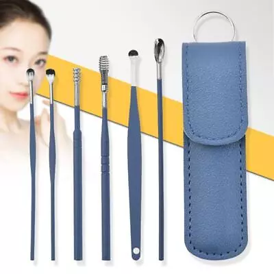 Multifunctional Stainless Steel Ear Picking Ear Scoop Cleaning Earwax Ear Canal • £5.22