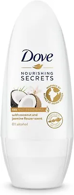 £4.91 • Buy Dove Nourishing Secrets Coconut & Jasmine Flower Roll-On Deodorant 50ml