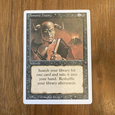 $30 • Buy Demonic Tutor - MtG - Magic The Gathering- Revised - NM