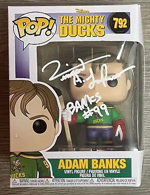 Vincent LaRusso Signed “Banks #99” Funko Pop Figure #792 “The Mighty Ducks” JSA • $89.95