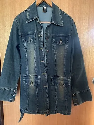 Zuit Design Size 12 Belted Denim Jacket • $35