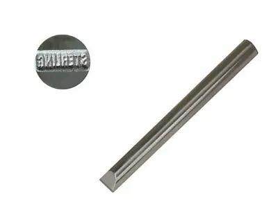 STERLING Silver 3/4 MM Bent Straight Purity Metal Marking Jewelry Stamping Tool • $24.16