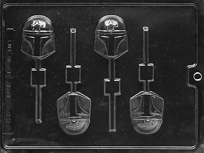 Star Wars Fighter Type Lollipop Mould 4 Shapes On 1 Mould • £5.75