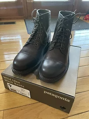 $450 • Buy Men's Patagonia Wild Idea Buffalo Work Boots Size 9