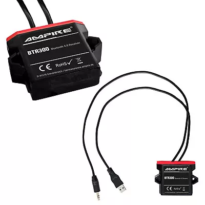 Original Ampire Bluetooth Interface Aux Jack MP3 USB Adapter Many Vehicles • £58.49