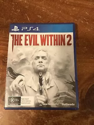 The Evil Within 2 - PS4 Playstation 4 Game - LIKE NEW Disc • $12