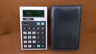 $12.99 • Buy Vintage Royal Calculator Model 1020 Made In Japan Working.