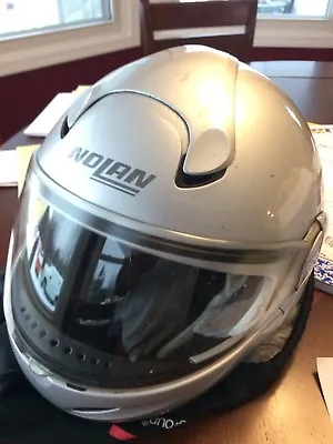 $195 • Buy Nolan  N 100e  Xl  Helmet With Visor And Carry Bag  - Used