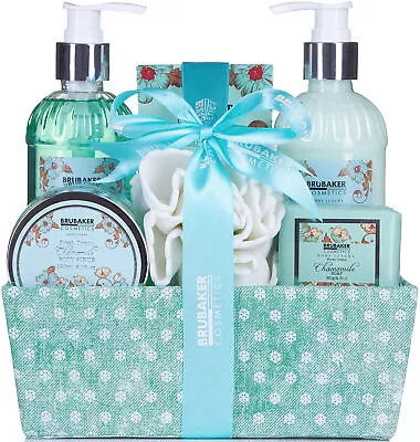 BRUBAKER Cosmetics Relaxing At Home Spa Bath Kit - Fresh Chamomile Scent - 7 Pcs • $21.99
