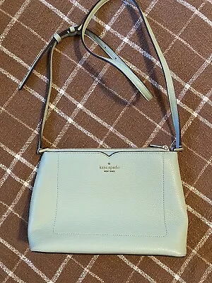 Kate Spade Harlow Crossbody Mint Green Seafoam Seawater • $55