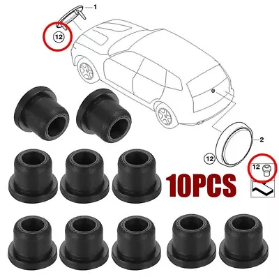 10pcs Front Hood &Rear Trunk Badge Emblem Grommets For E36 E39 E46 E90 E91 • $6.45