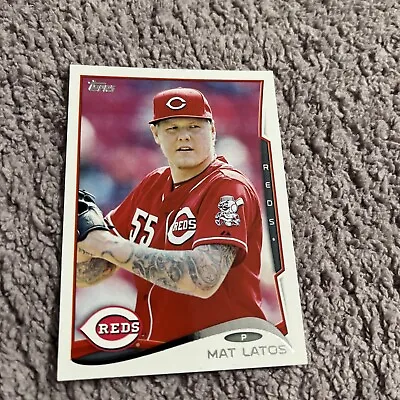 2014 Topps Series 2 #597 Mat Latos Cincinnati Reds • $1.50