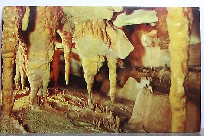 Kentucky KY Mammoth Cave National Park Onyx Colonnade Postcard Old Vintage Card • $0.50