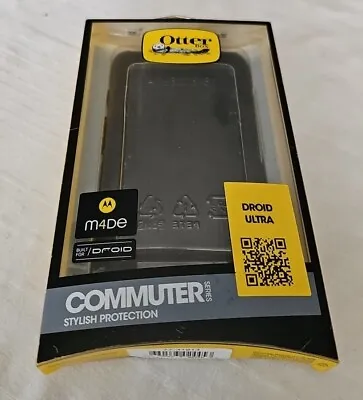 New OEM OtterBox Commuter Series Black Case For Motorola Droid Ultra • $10