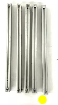 80/20 T-slot Aluminum Extrusion Length 21-3/4  Width 1-1/8  Sliver Lot Of 5 • $45