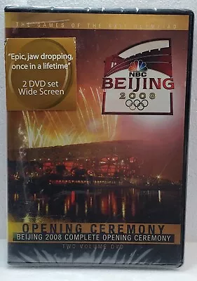 $3.75 • Buy OLYMPICS Beijing 2008 Complete Opening Ceremony (2-Disc DVD Set, Widescreen)