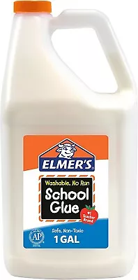 $34.15 • Buy Elmers Liquid PVA Glue, White, Washable And Nontoxic, 3.78 L, For Making Slime