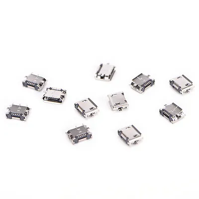 10X Micro USB 5pin B Type Female Connector For Connector 5pin Charging Socket-WD • $0.98