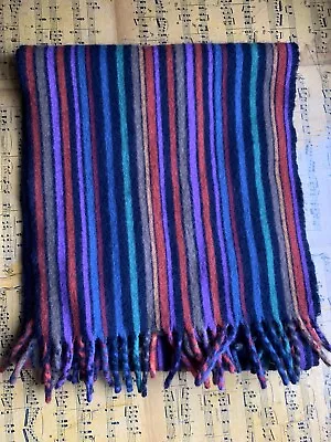 DUCHAMP London Multicoloured Scarf Lambswool/Angora • £10