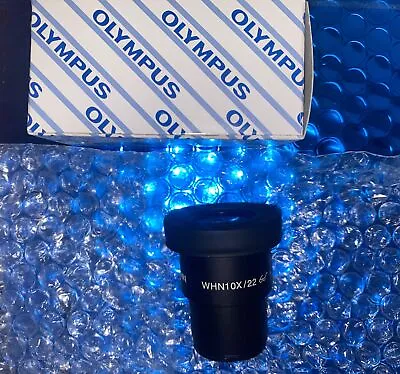 Olympus WHN10X/22 Microscope Eyepiece Widefield Field New • $125