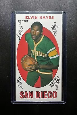 1969 Topps #75 Elvin Hayes San Diego NM/MT Rookie Card Sharp HOF • $329.99