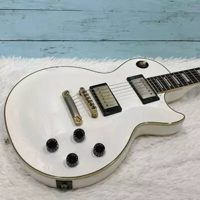 Epiphone Electric Guitar Les Paul Custom White Used Product Shipping From Japan • $555