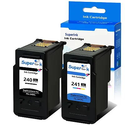 Ink For Canon PG-240 XL CL-241 XL For Pixma MG3620 TS5120 MG2120 MG3520 MX452 • $34.98