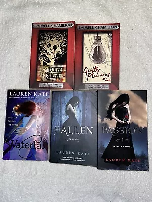 Laurell K. Hamilton Lauren Kate Book Bundle X 5 Free P&P Lots Listed • £11.99