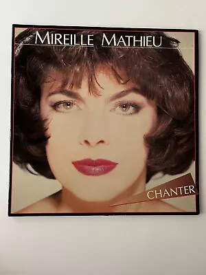 Mireille Mathieu Chanter 1984 Gatefold LP Ariola 206853 VG+ Import France • $14.99