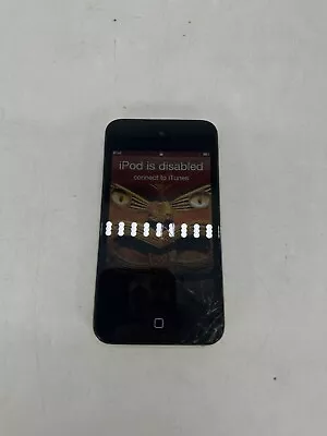 Apple IPod Touch A1367 4th Generation Black 8GB (Read Desc) • $8.99