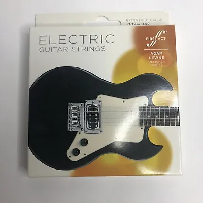 $11.99 • Buy Adam Levine Designer Electric Guitar Strings First Act AL650 Brand New Sealed