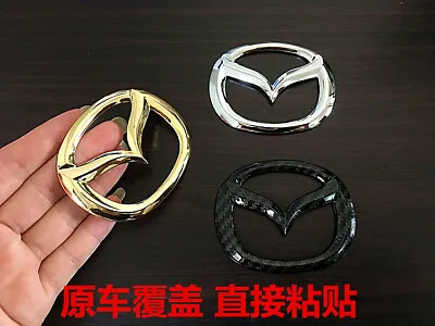 For Mazda 3 Raptor Star Gallop Axela Mazda 2 3 6 Cx4 Cx5 CX8 Steering Wheel Logo • $20.38