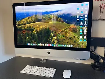 IMac Retina 5k 27-inch I7 4GHZ 32GB Late 2015 1TB M2 + 2TB SSD *RARE VESA MOUNT* • £310