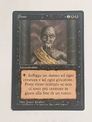 MTG Pestilence (Italian Revised (BB)/Black/C) - BGM • $2