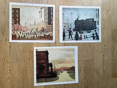 3 X L.S. Lowry Landscape Art Prints / Posters - New 1990s • $12.45